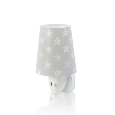 Phosphorescent night light - STARS GRAY