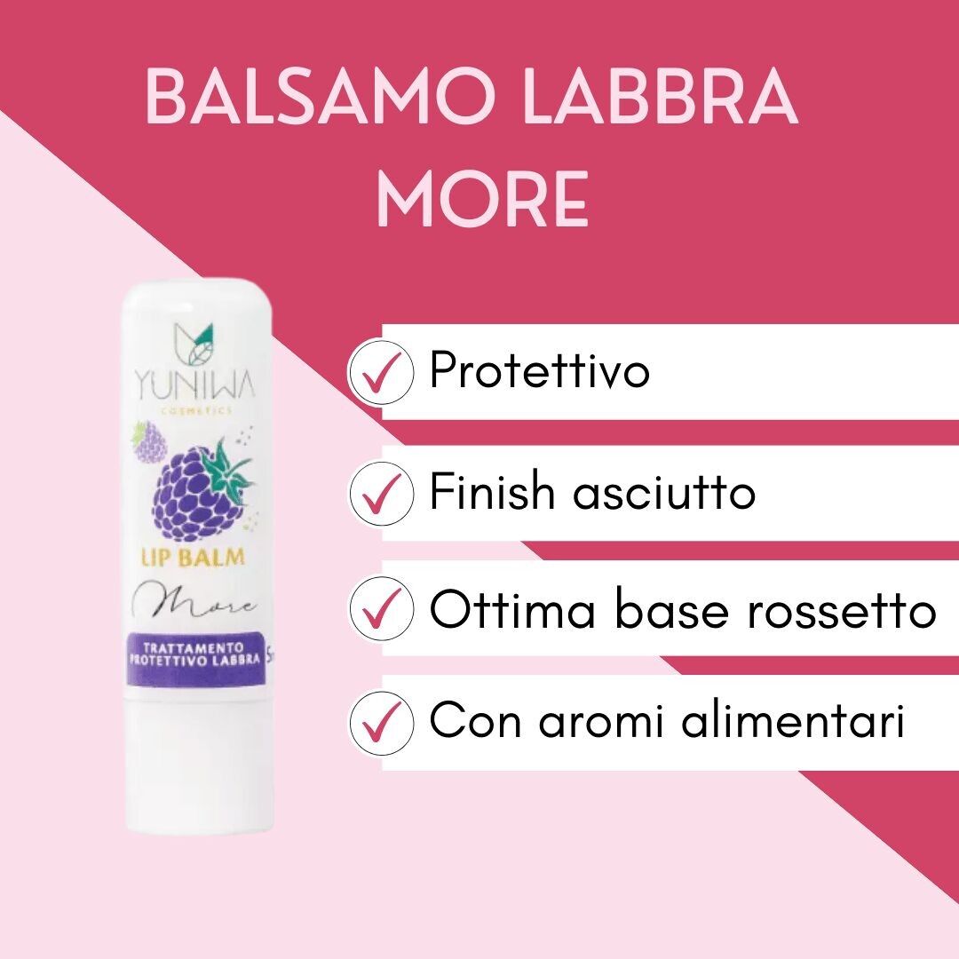 Balsamo labbra protettivo - More