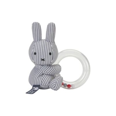 Sonajero Miffy - Anillo - Marinero Gris Rayado