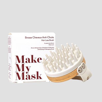 Brosse Stimulante Anti-Chute en picot de silicone