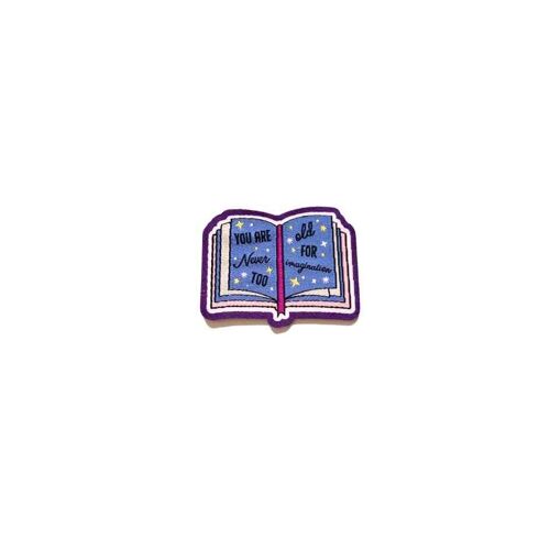 Bedtime Story Book Recycled Woven Patch