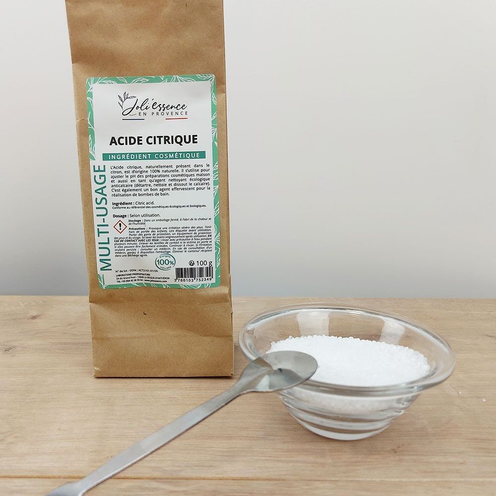 ZITRONENSÄURE – ZITRONENSÄURE – HAUSHALTSZUTAT – HAUSGEMACHTE KOSMETIK – 100G