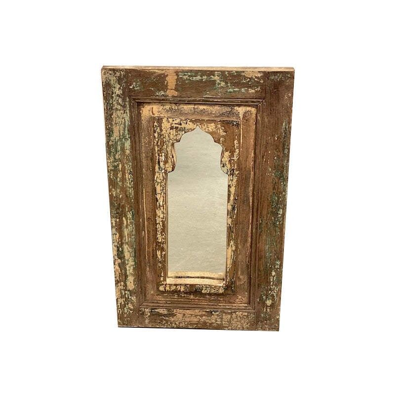 Distresed Wood Mirror A