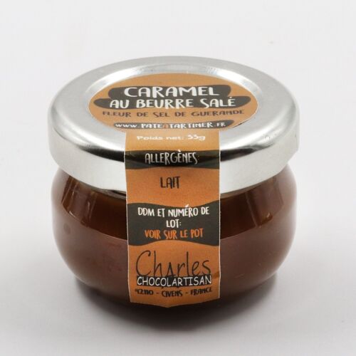 CARAMEL 33g caramel au beurre salé et Fleur de Sel de Guérande