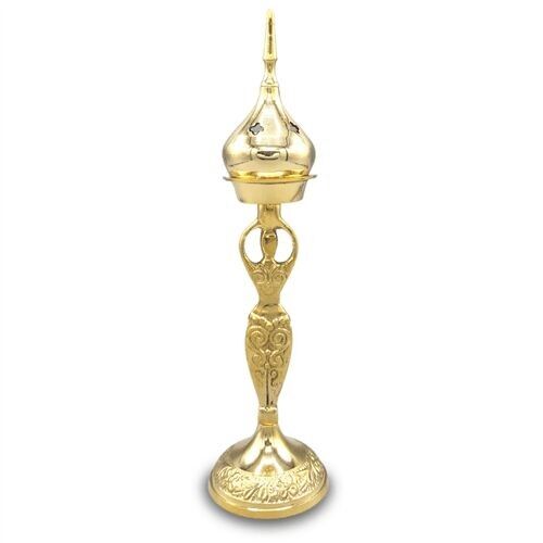 Bruciaincenso Statua in Ottone 23cm