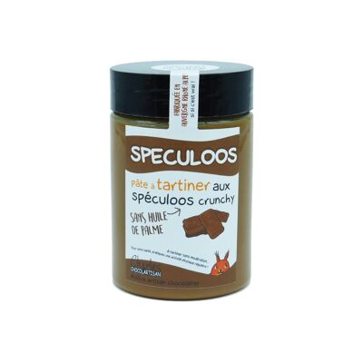 SPECULOOS CRUNCHY 280g pâte à tartiner speculoos pur avec morceaux