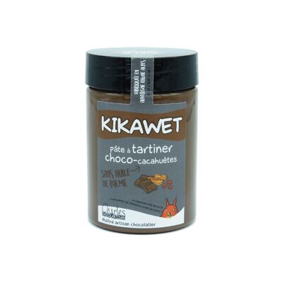 KIKAWET 280g - Schoko-Erdnuss-Aufstrich