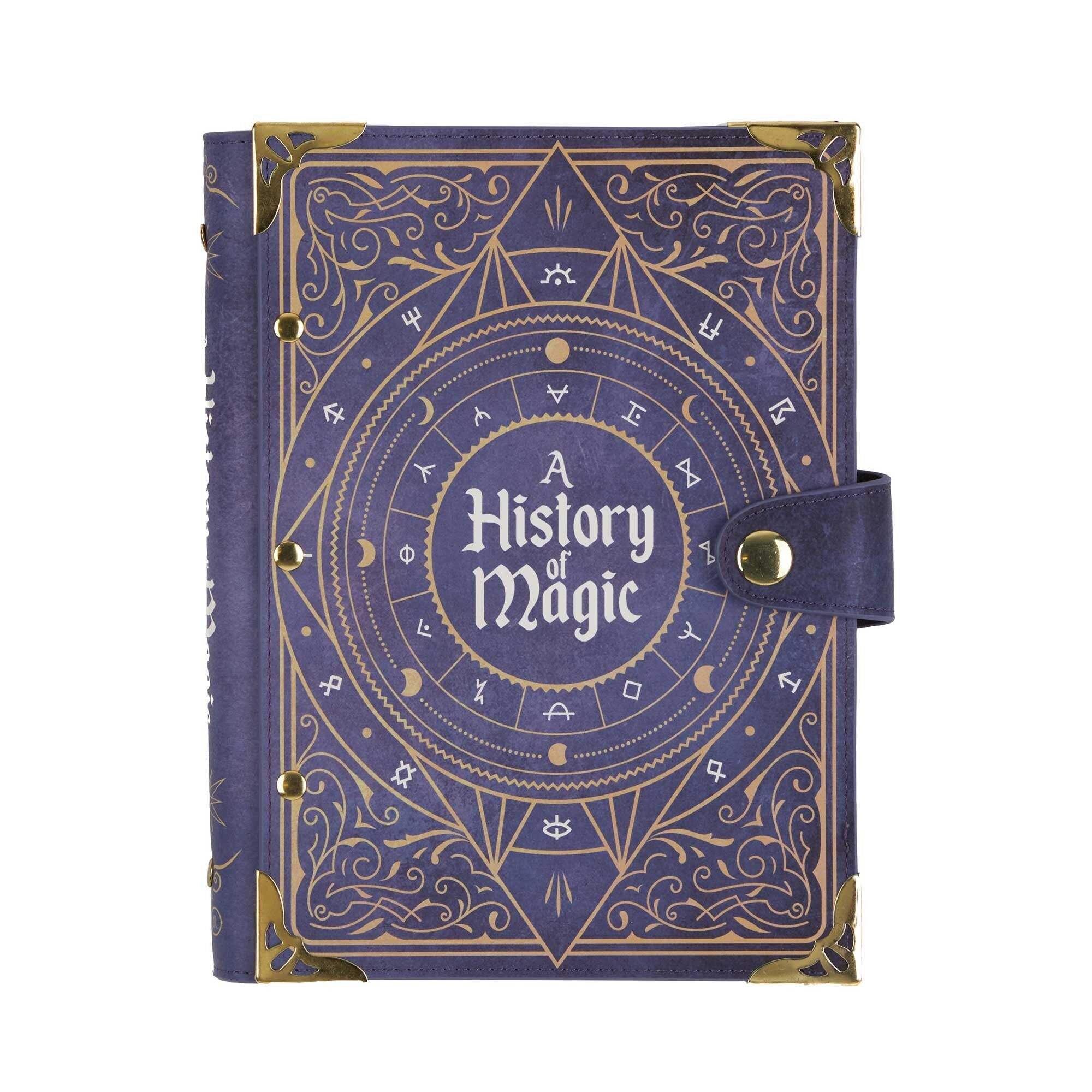 Cuaderno de anillas rellenable con la historia de la magia