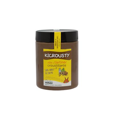 KICROUSTY 570g - Feuilletine crujiente para untar con leche y avellanas