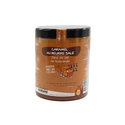 CARAMEL 1100g
 au beurre salé et Fleur de Sel de Guérande