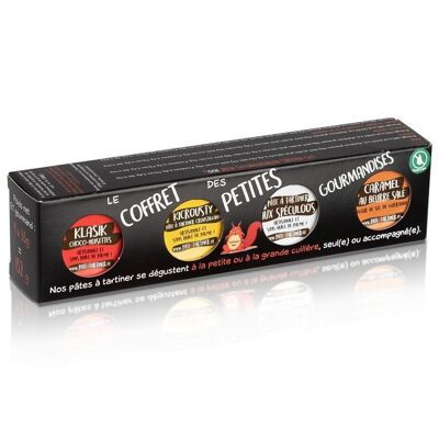 Les petites gourmandises - coffret de 4 pots de 33g