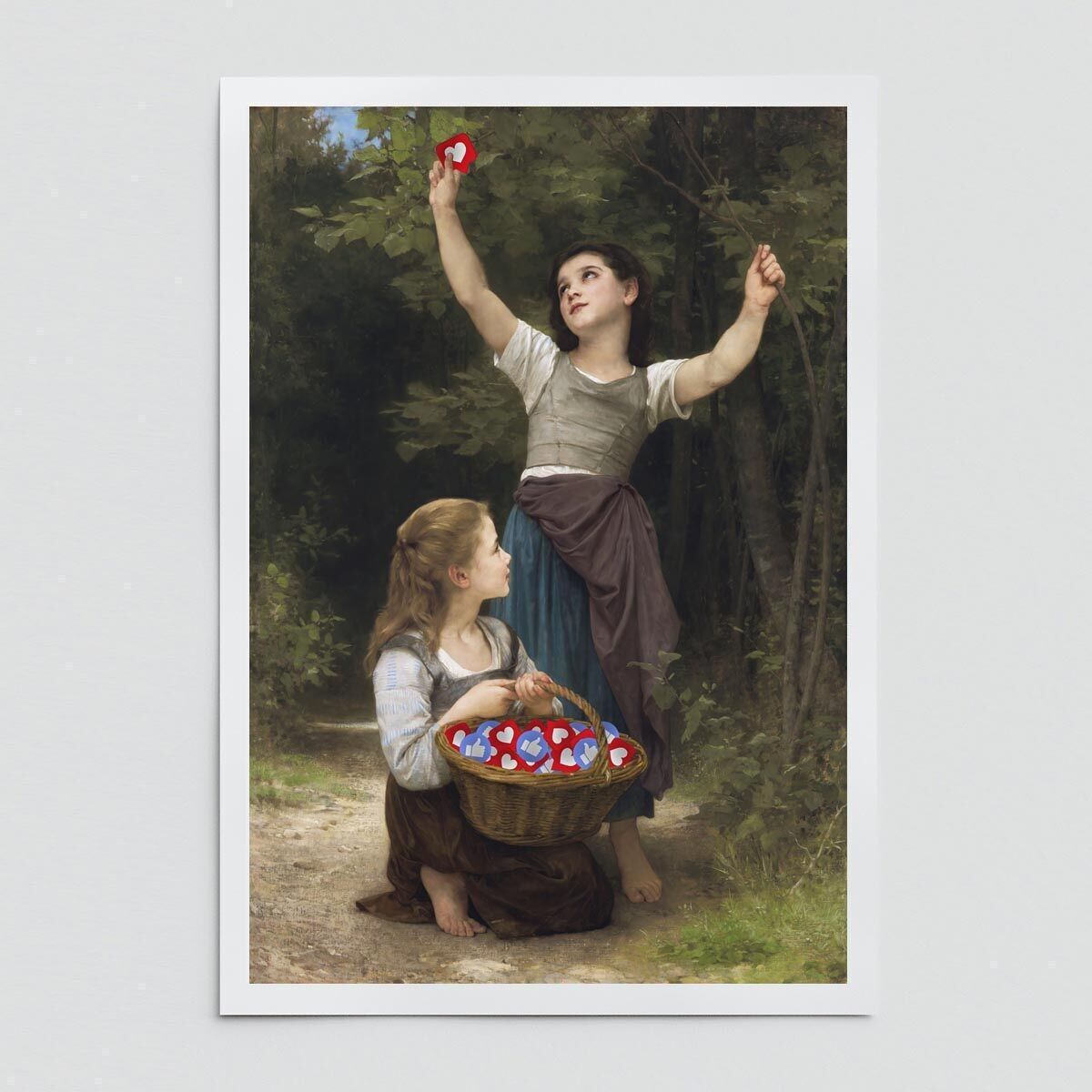 Picking Up Likes Kunstdruck