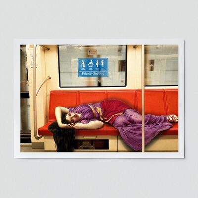 Priority Seating art print