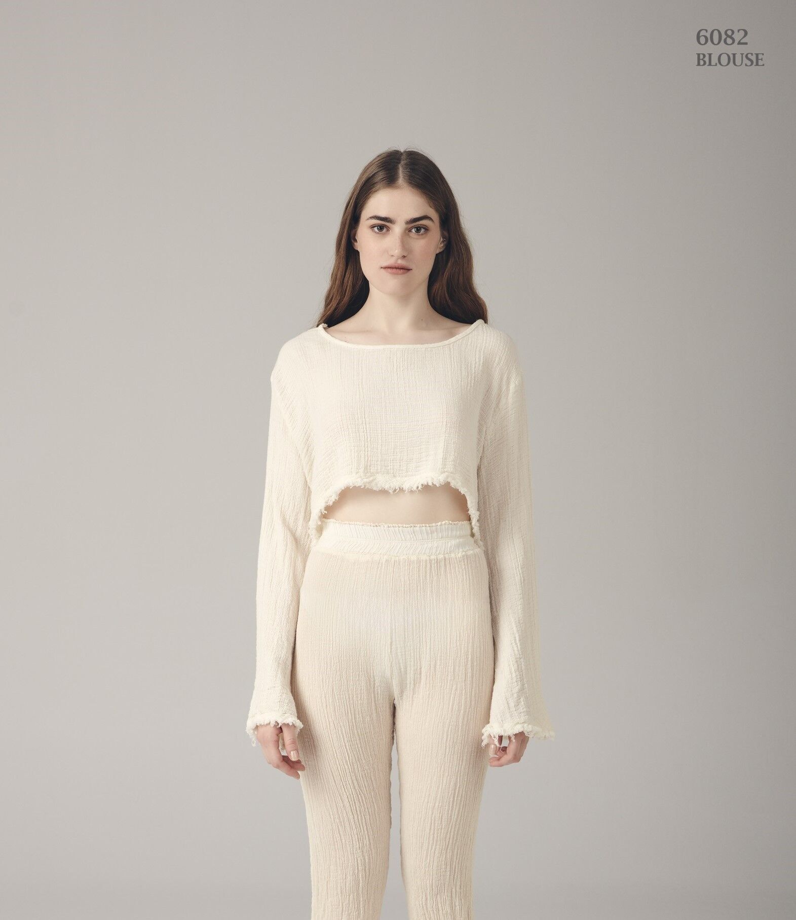 Long Sleeve Crop Top