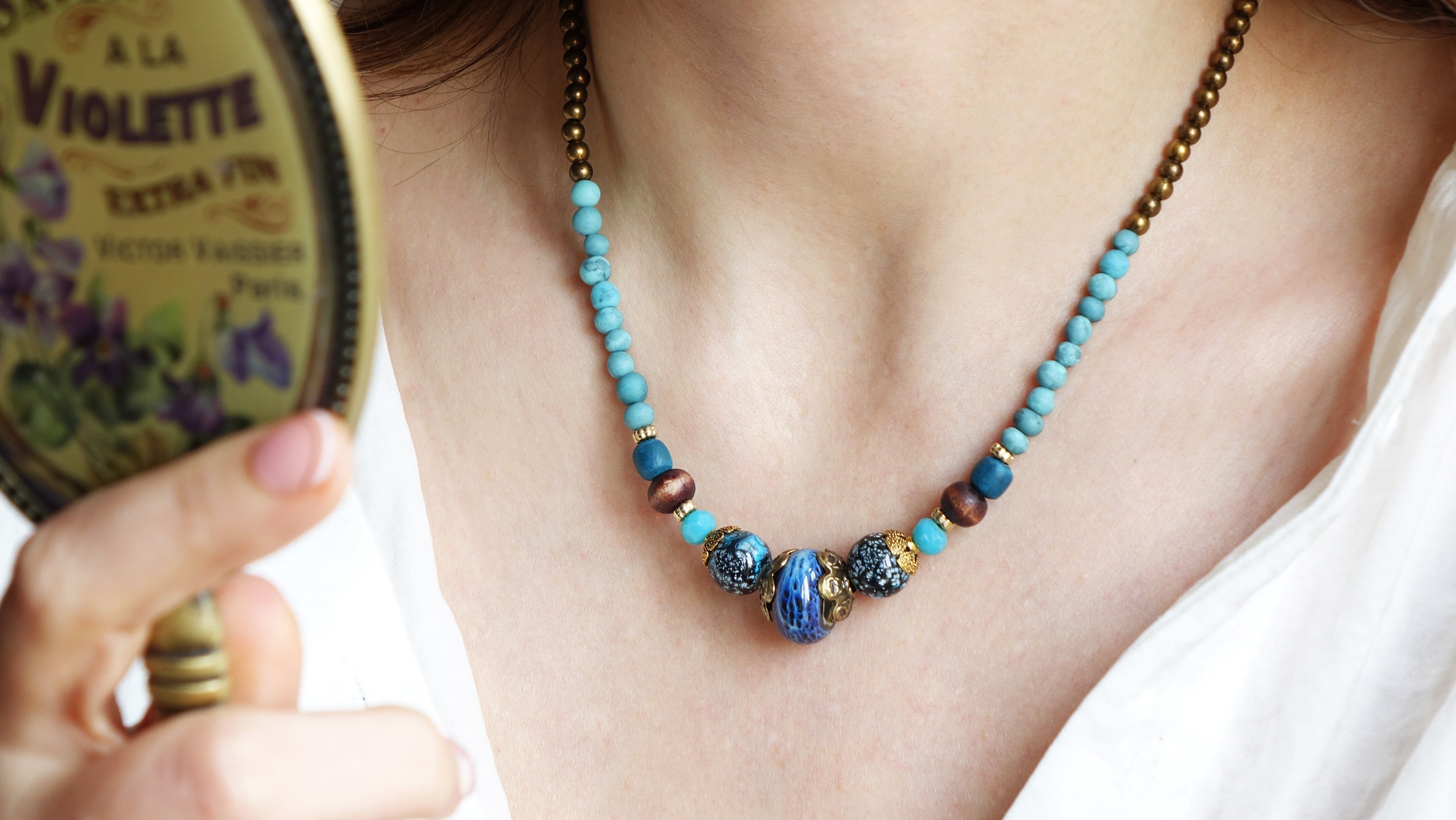 Ethnische Perlenkette