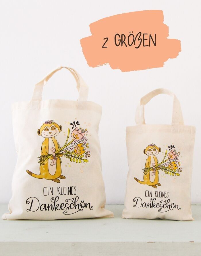 Geschenktäschchen "Erdmännchen"