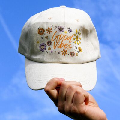 Gorra de mujer "Good Vibes"