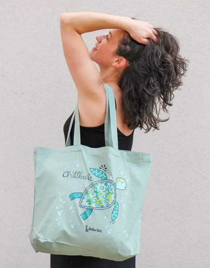 Maxi Bag "Chill Toad"