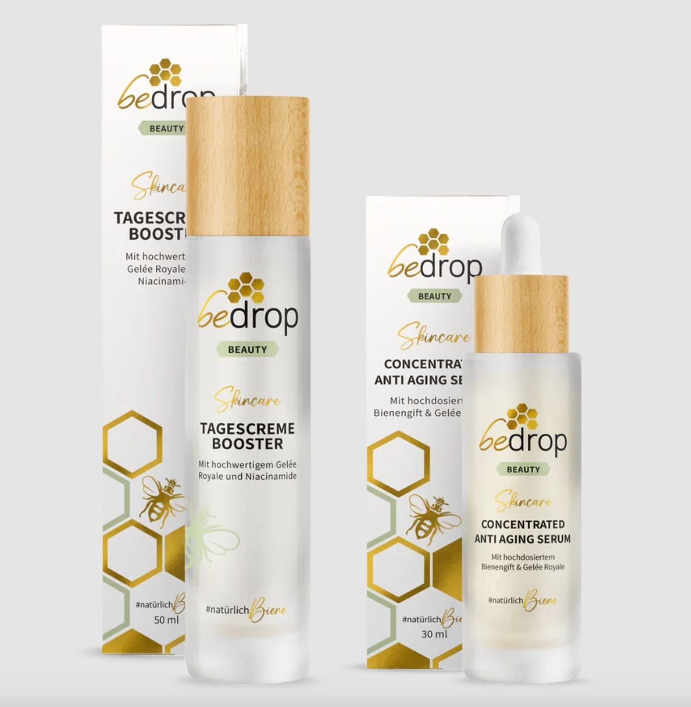 Set per la cura della pelle | Siero CONCENTRATO Anti-età e Crema Giorno Booster Crema Viso