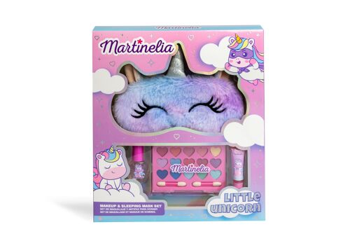 Set make-up & masque de sommeil Licorne - MARTINELIA
