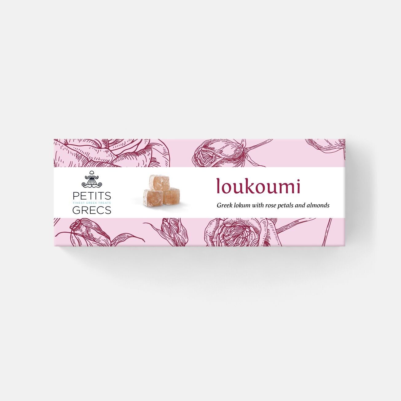 Loukoumi - Loukoum à la rose et aux amandes