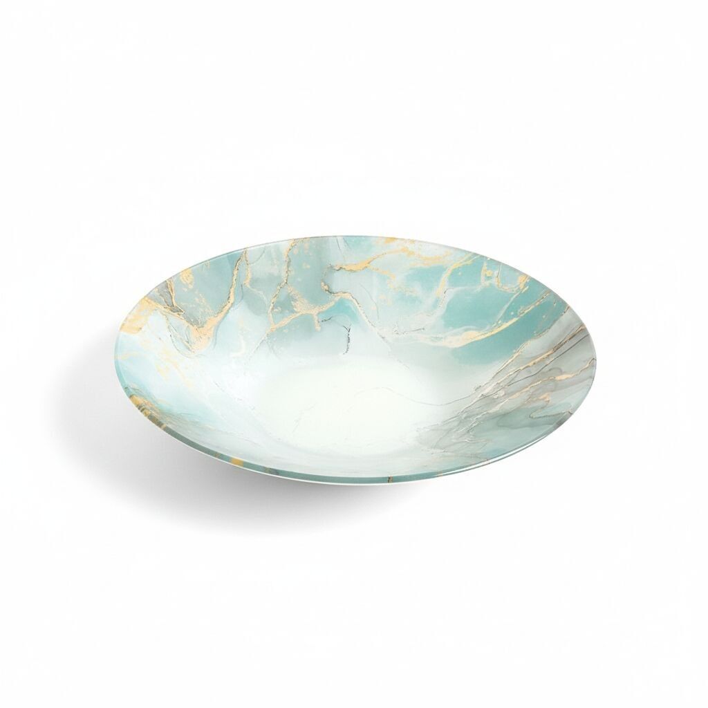 25cm golden ocean salad bowl