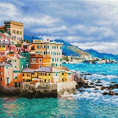 Kit DIAMOND DOTZ® Cinque Terre Village, Italia