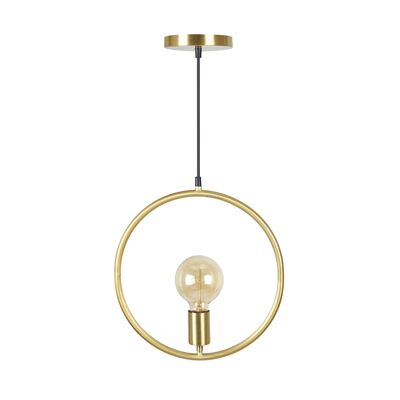 Golden metal pendant Leeds