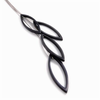 Long Aluminium Necklace – Navettes