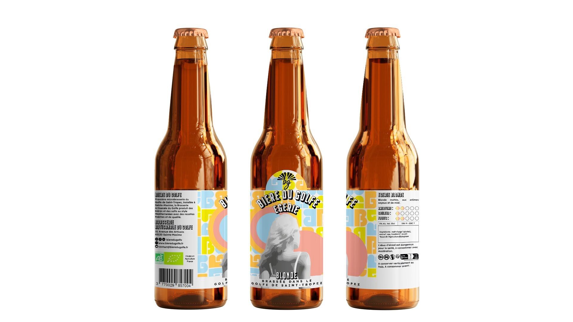 Blondes Golfbier - EGERIE