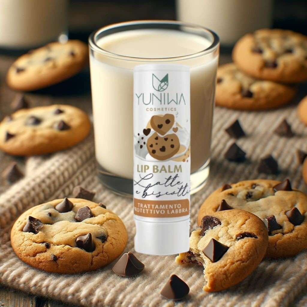 Schützender Lippenbalsam – Milch und Kekse