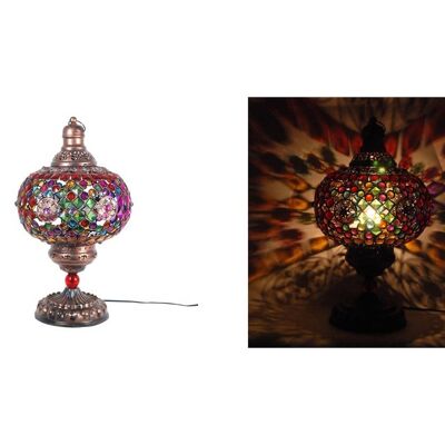 Lampada da tavolo a forma ovale
