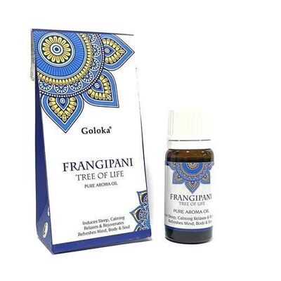 Huile aromatique de frangipanier Goloka 10 ml