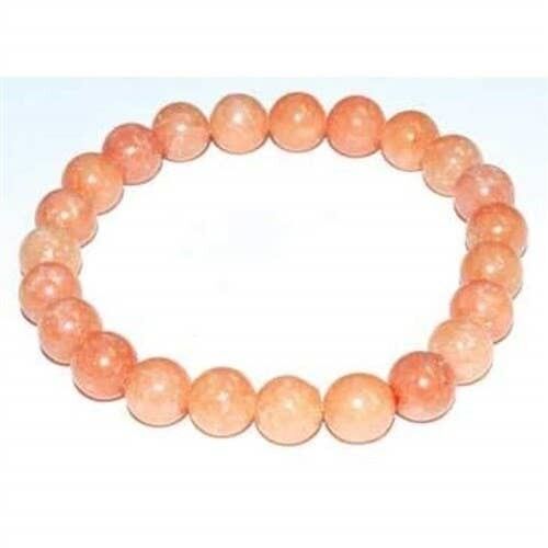 Bracciale Peach Calcite 8mm