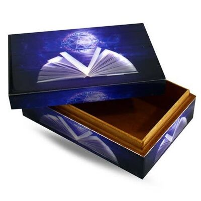 Scatola degli incantesimi Libro Magico (15x10cm)