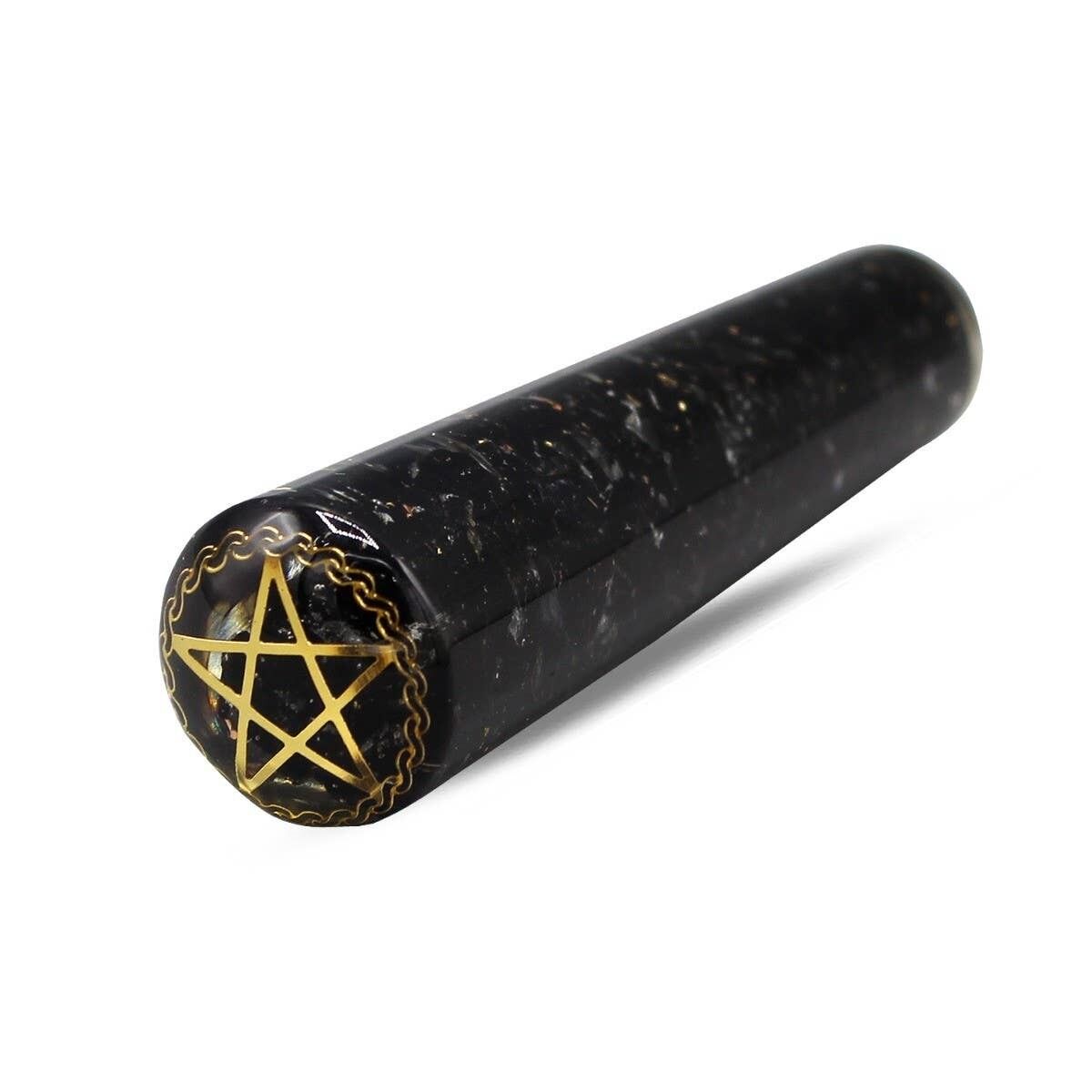ORGONE STAUB RUND-SCHWARZ TURMALINEPENTACLE