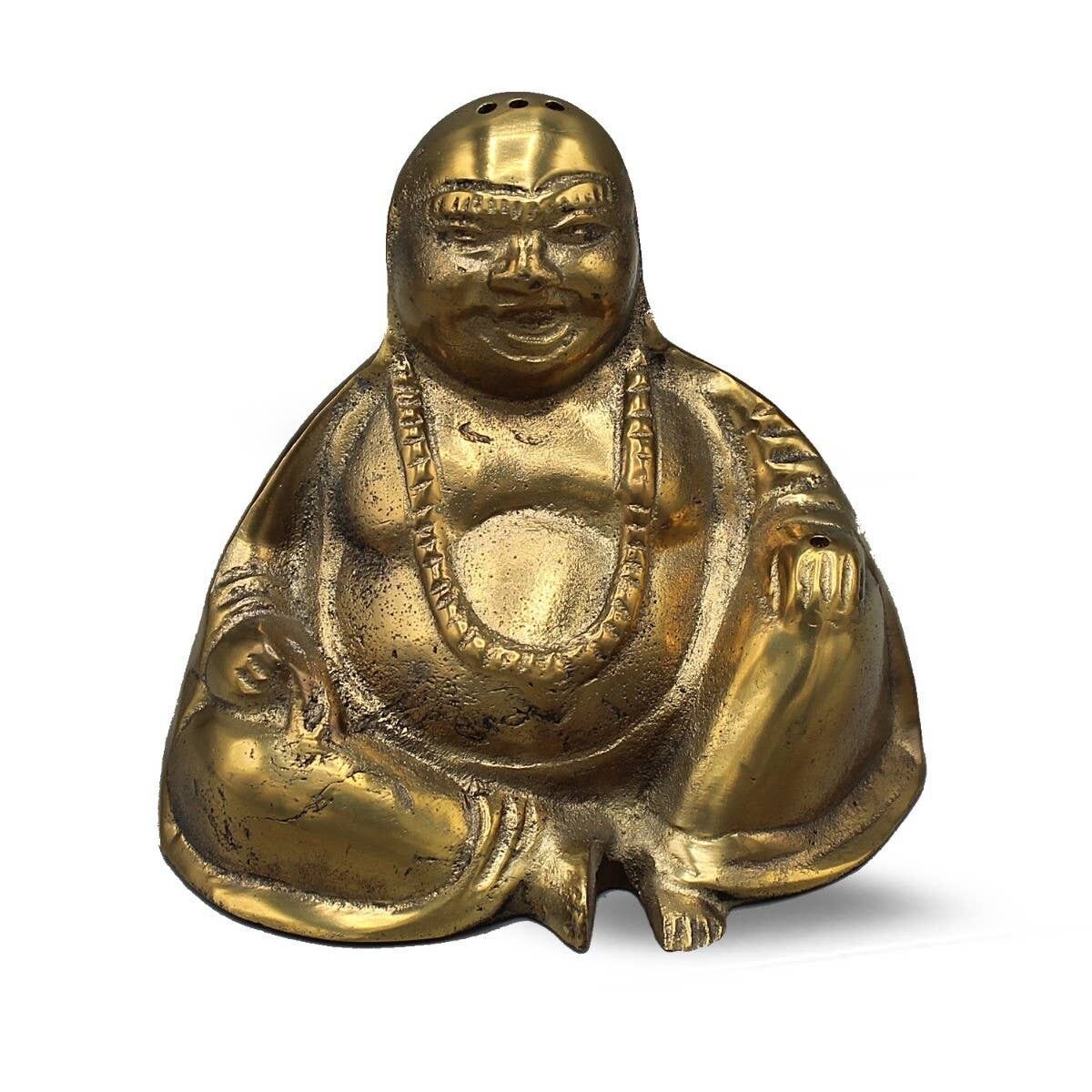 Statua del Buddha felice (11 cm)