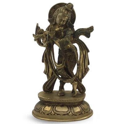 Krishna con flauta 30cm