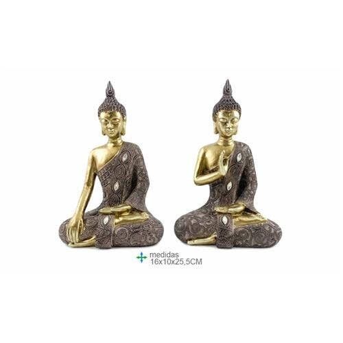 Buddha da meditazione set da 2 pz