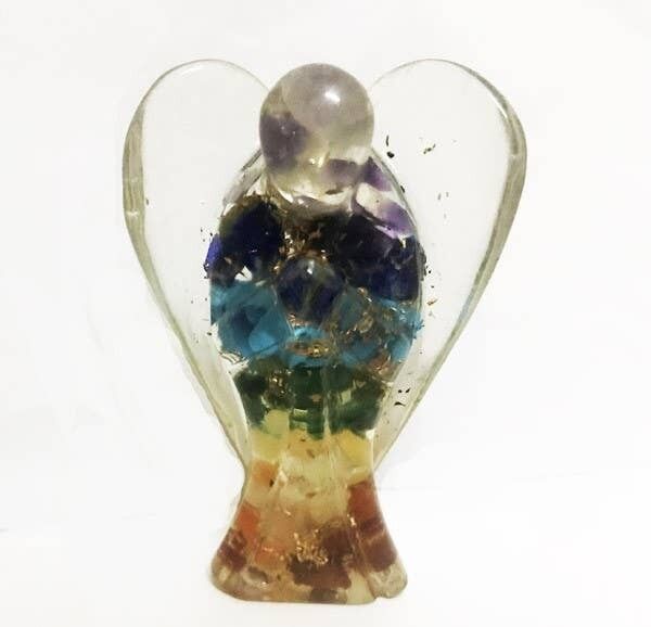 Figurine di angeli Orgone-7 strati 7cm