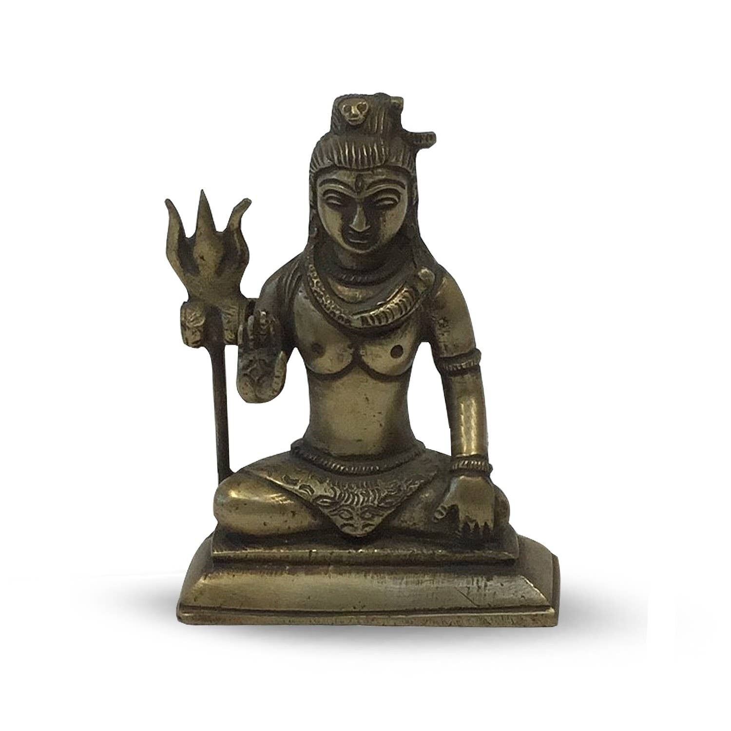 Shiva seduto 10 cm