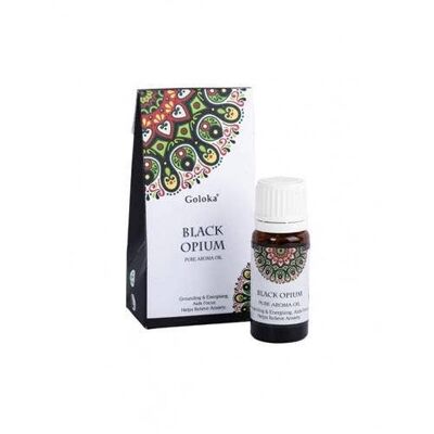 Goloka Huile aromatique d'opium noir 10 ml