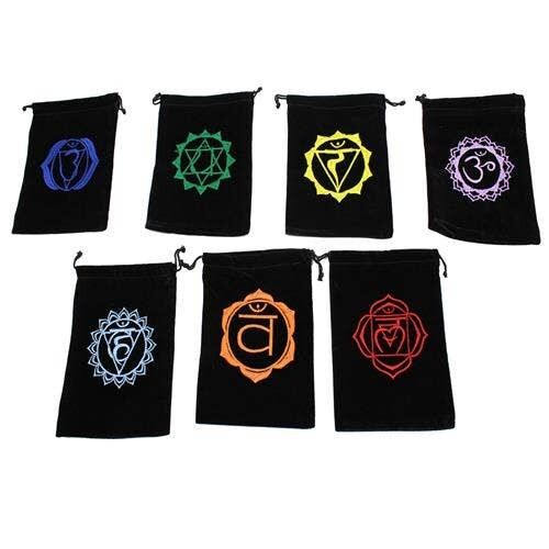 Velvet Bag 3 X 4" 7 C Symbol (7 Color)