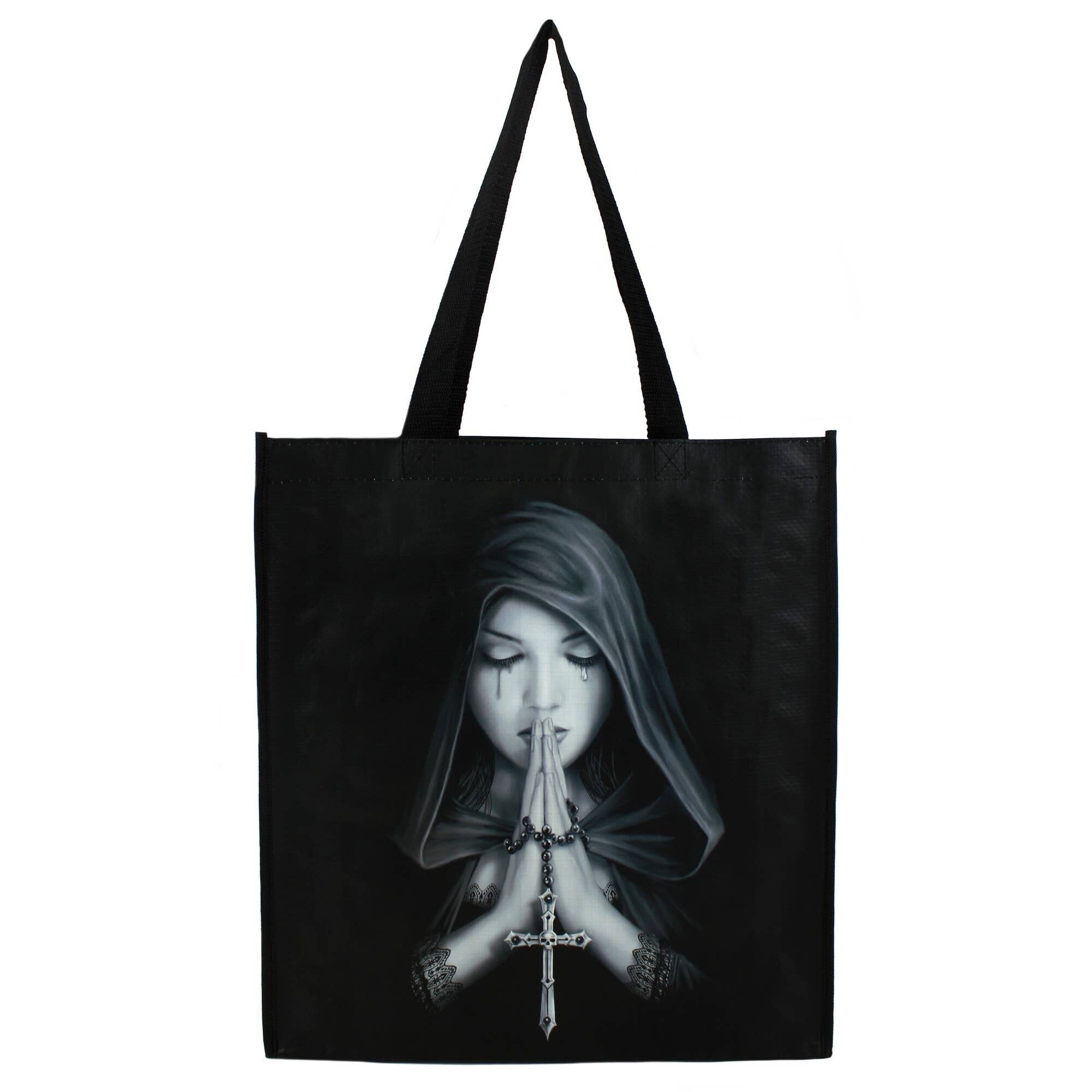 Einkaufstasche „Gotisches Gebet“