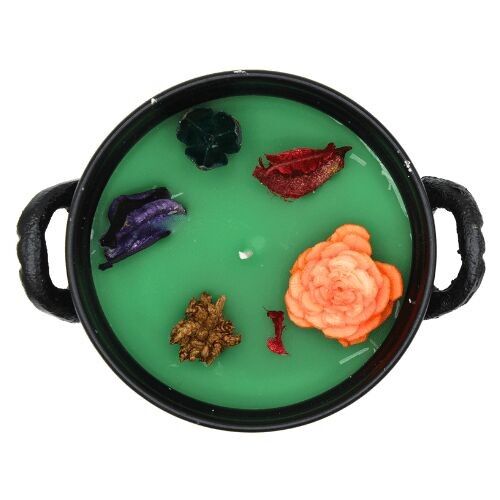 Candela Calderone Ambra e Patchouli Mano di Fatima