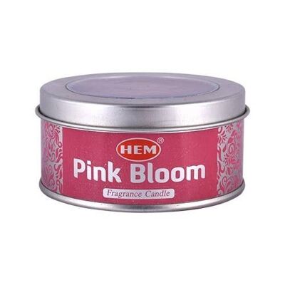 Hem Pink Bloom Candle