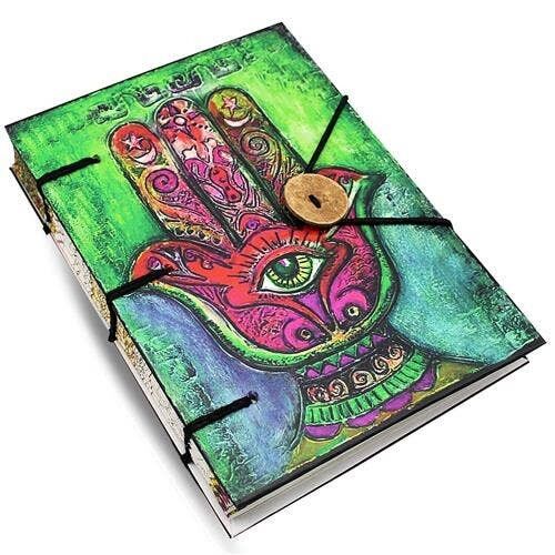 Tagebuch Hand von Fatima 17x12cm