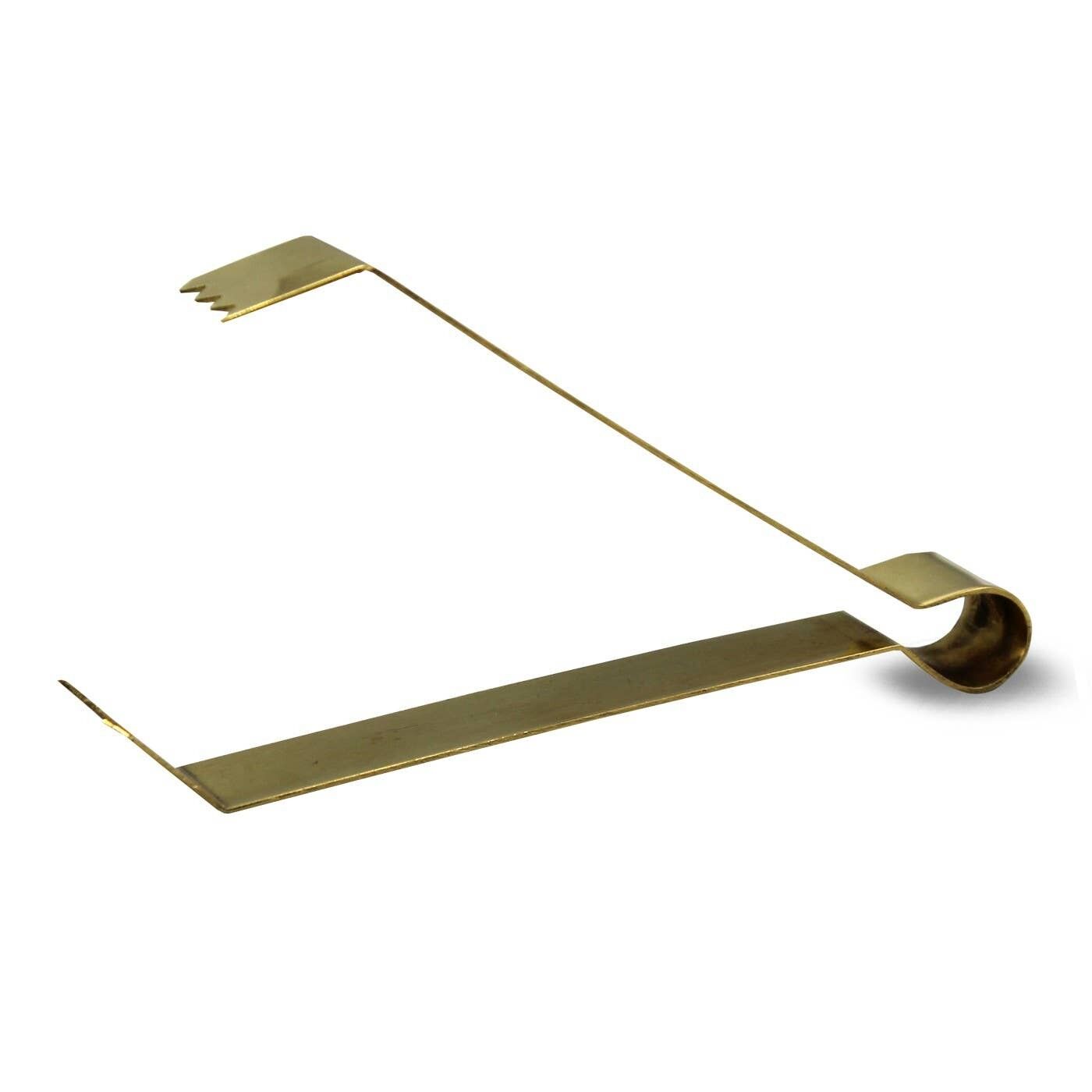 Pinza per ghiaccio in ottone (carbone)