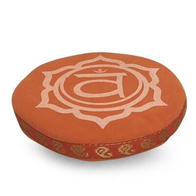 COUSSIN 7 CHAKRA 11 CM ORANGE SACRAL