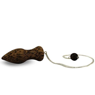 PENDULE EN BOIS DE COCO FORMES ASSORTIES